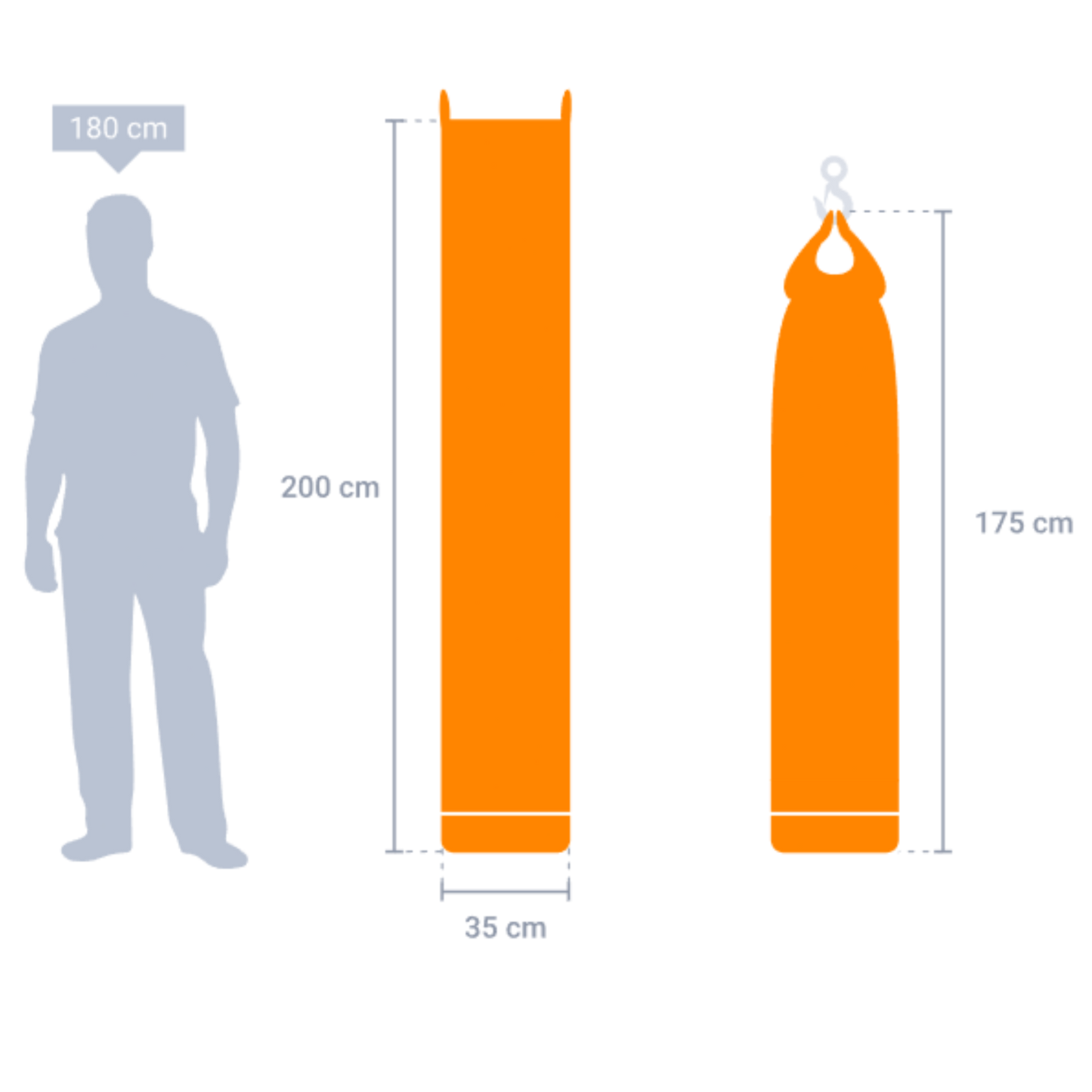 Tall Cylinder Lifting Bag (80kg) (170L)