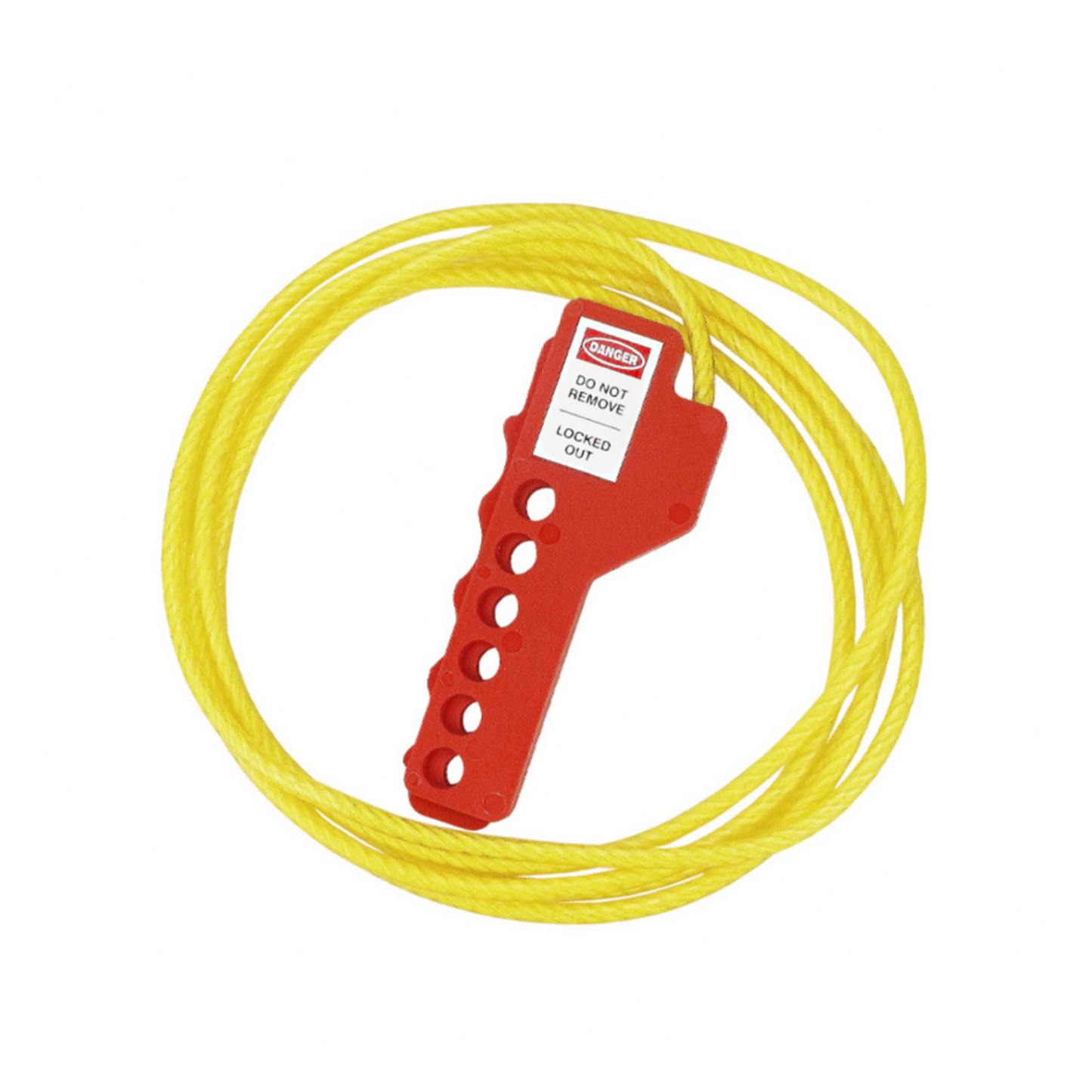 Windsafe Insulated Cable Lockout - 2.4m - 5mm dia