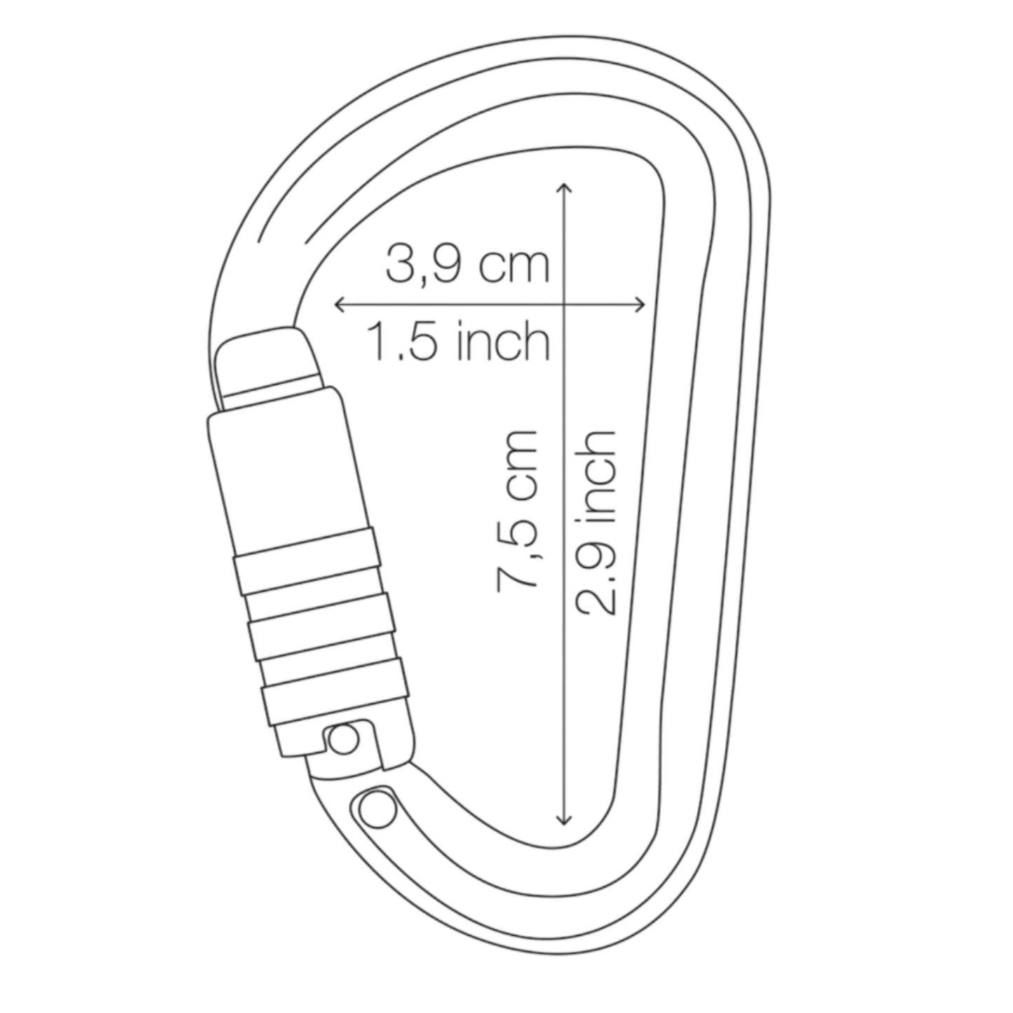 PETZL Sm'D Carabiner