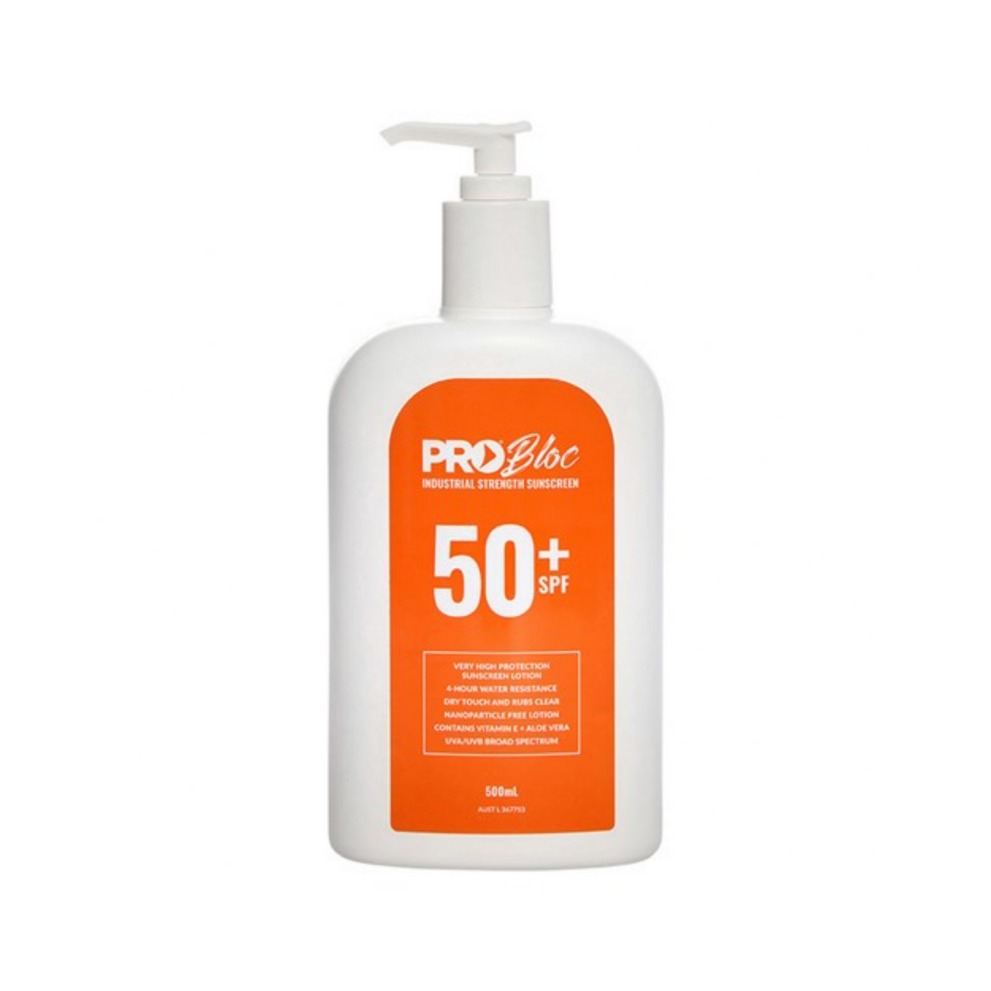 PROBLOC SPF 50+ Sunscreen 500ml