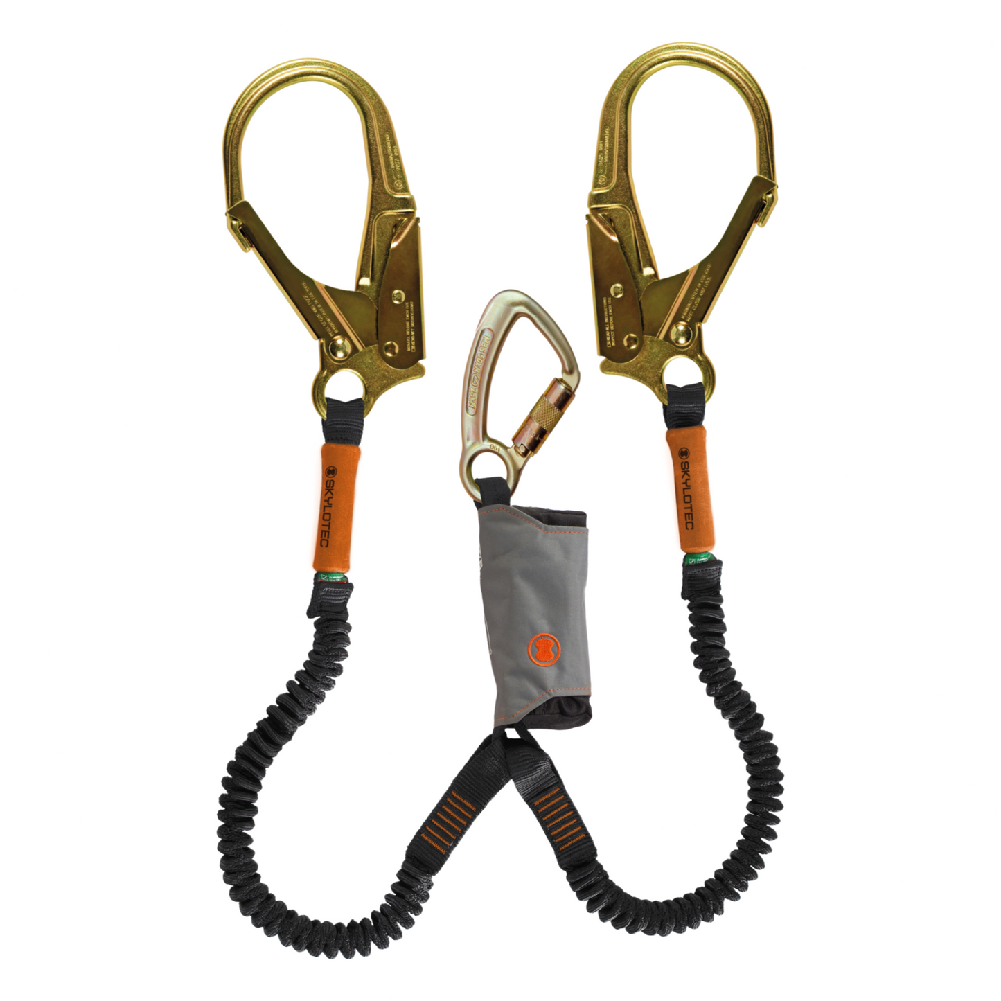 Skylotec SkySafe Pro Flex Y-Lanyard (Steel Hooks)